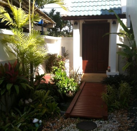 Garden entrance